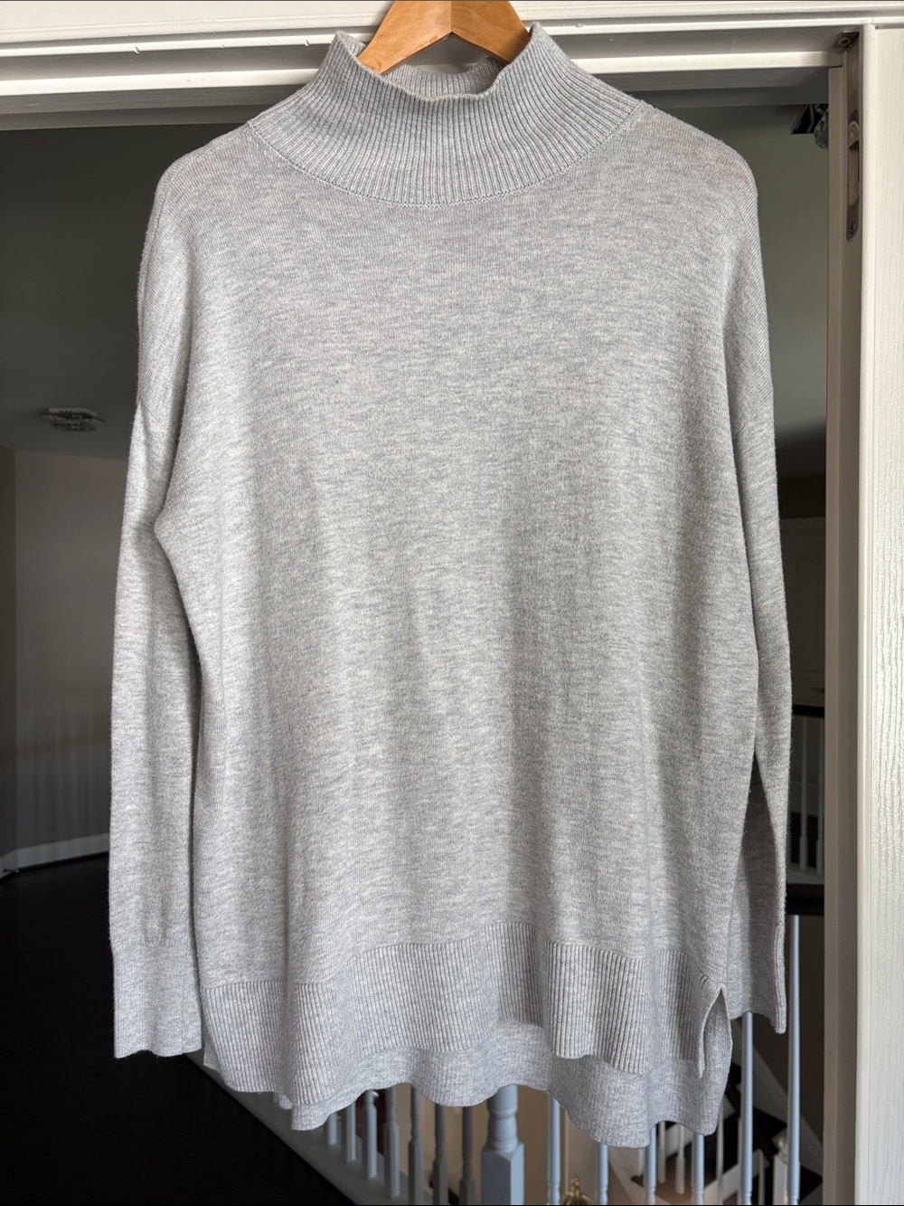 Light Weight Mock Neck Women’s Sweater